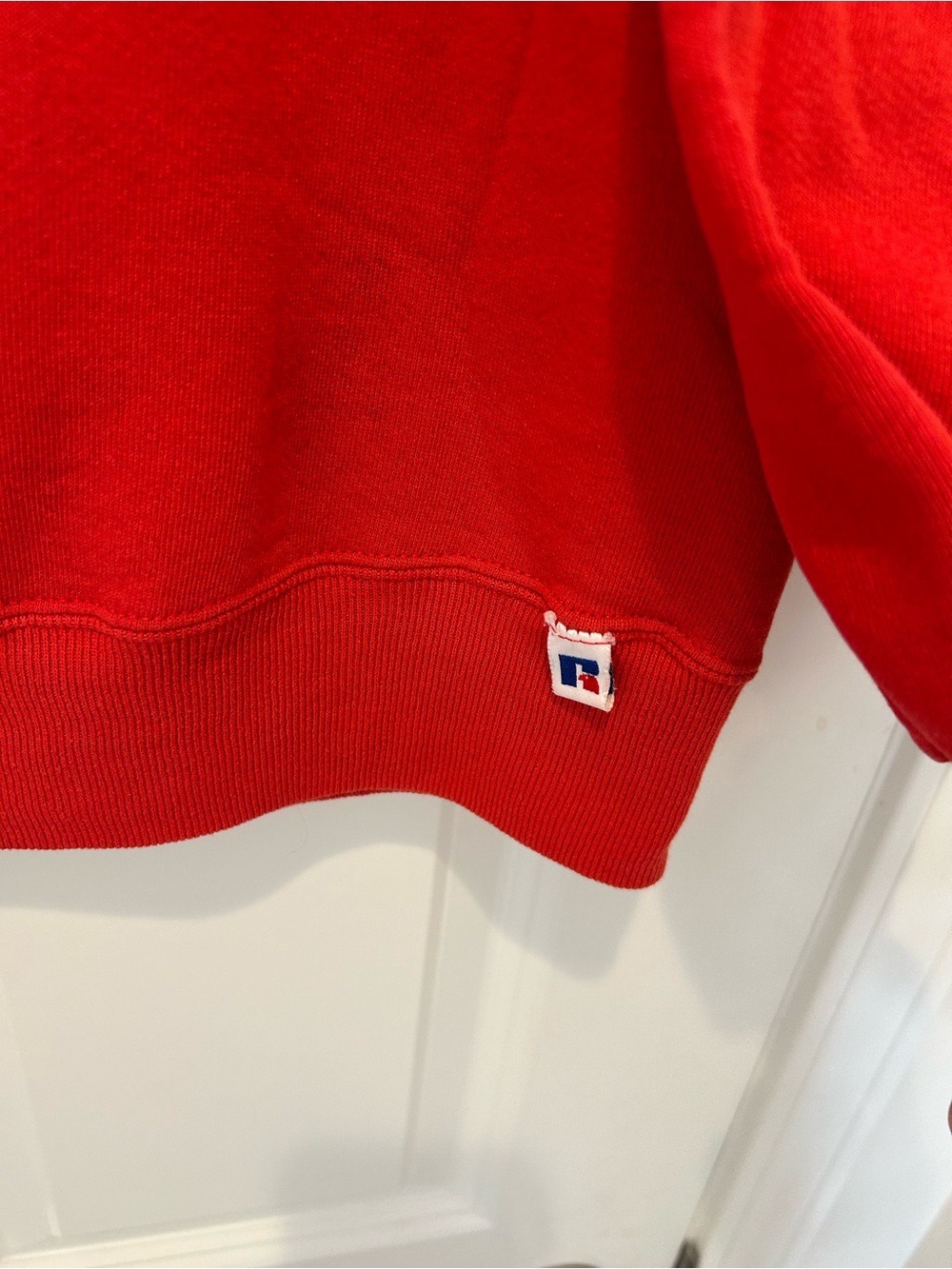 Vintage Russell Athletic Iowa State Red Crewneck Sweatshirt Size L - Picture 3 of 7